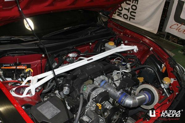 Ultra Racing - 2pt Front Strut Tower Brace - SCION FRS (ZN6) 2012-2016 - UR-TW2-2142