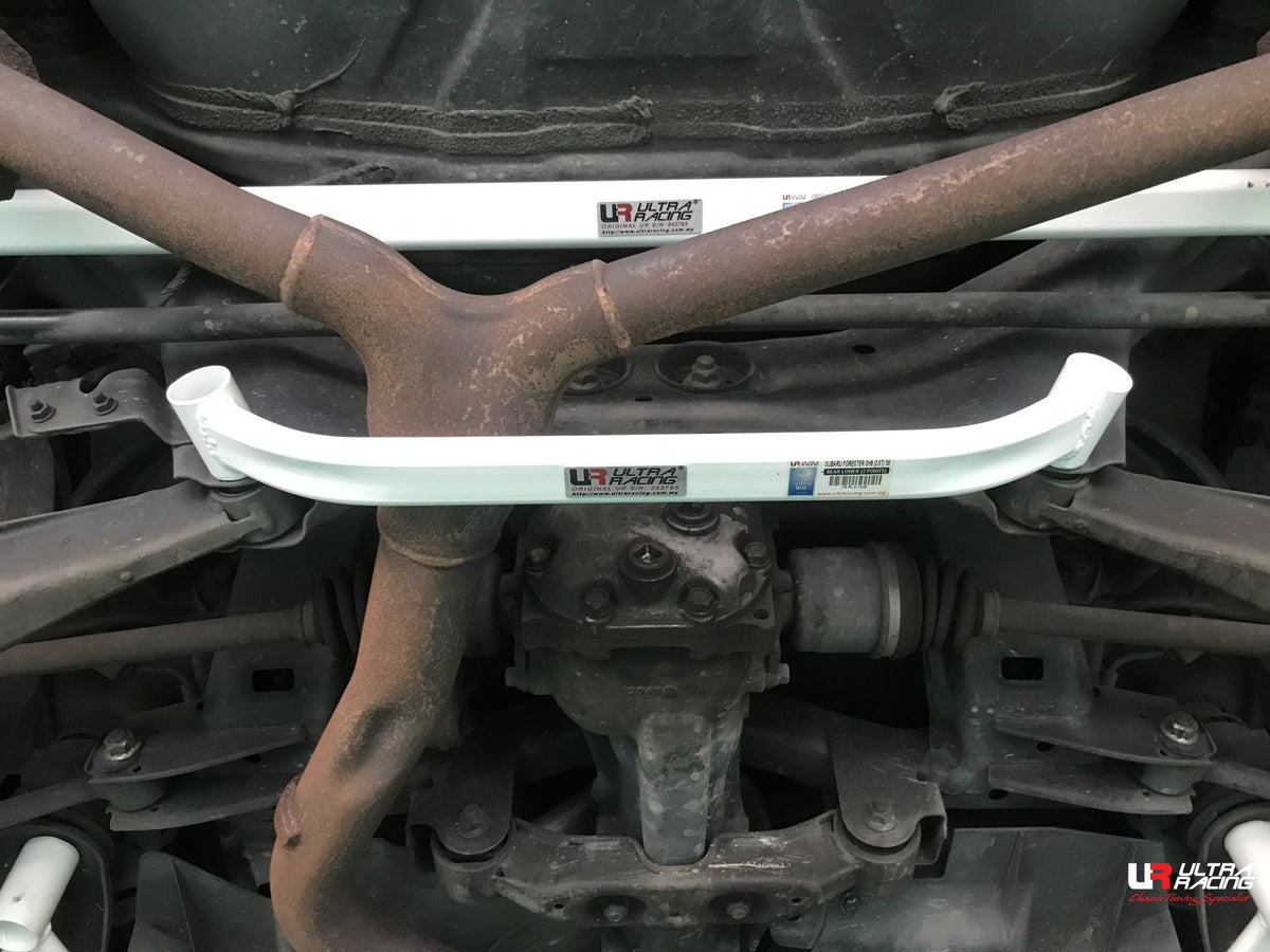 Ultra Racing - 2pt Rear Lower Brace - MAZDA 3 (BL) 2010-2013 - UR-RL2-124