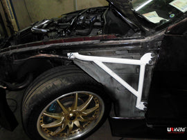 Ultra Racing - 3pt Fender Braces (PAIR) - NISSAN SKYLINE (R33) 1995-1998 - UR-FD3-3177P