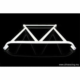 Ultra Racing - 4pt Front Lower Brace - 1996-2001 Audi A4 (B5) - UR-LA4-450
