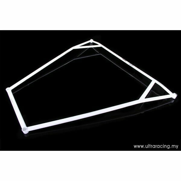 Ultra Racing - 4pt Rear Lower Brace - 1996-2001 Audi A4 (B5) - UR-RL4-451