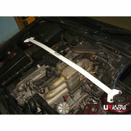 Ultra Racing - 2pt Front Strut Tower Brace - 1988-1994 BMW 7 Series (E32) - UR-TW2-178