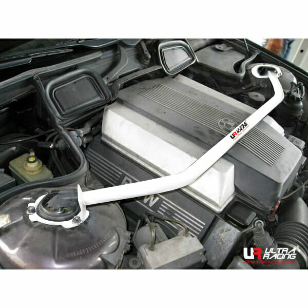 Ultra Racing - 2pt Front Strut Tower Brace - 1995-2001 BMW 740i (E38) - UR-TW2-735