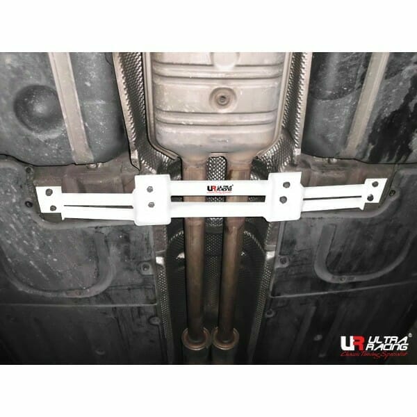 Ultra Racing - 4pt Middle Lower Brace - 2002-2008 BMW 740i (E65) / 2002-2008 BMW 735i (E65) / 2005-2008 BMW 730i (E65) - UR-ML4-2056