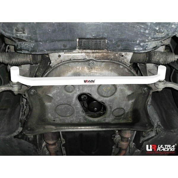 Ultra Racing - 2pt Front Lower Brace - 2002-2008 BMW 740i (E65) / 2002-2008 BMW 735i (E65) / 2005-2008 BMW 730i (E65) - UR-LA2-2055