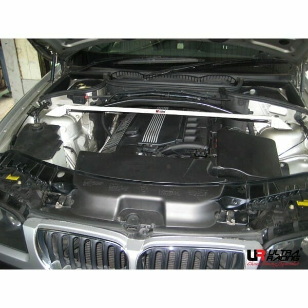Ultra Racing - 2pt Front Strut Tower Brace - 2004-2010 BMW X3 (E83) - UR-TW2-1188