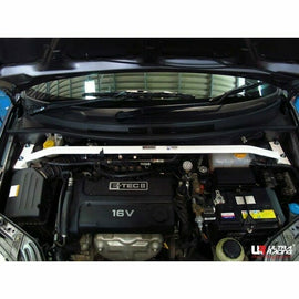 Ultra Racing - 2pt Front Strut Tower Brace - 2007-2011 Chevrolet Aveo (T250) - UR-TW2-1977