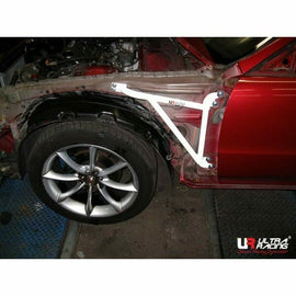 Ultra Racing - 3pt Fender Braces (PAIR) - 1992-1996 Honda Prelude (BB1-BB4) - UR-FD3-809