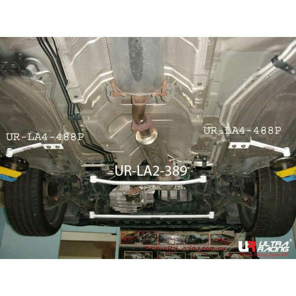 Ultra Racing - 2pt Front Lower Brace - 2004-2008 Acura TSX - UR-LA2-389
