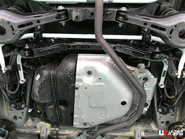 Ultra Racing - 4pt Rear Side Braces (PAIR) - Toyota COROLLA HATCH (E210) 2019-2023 - UR-RS4-3842P