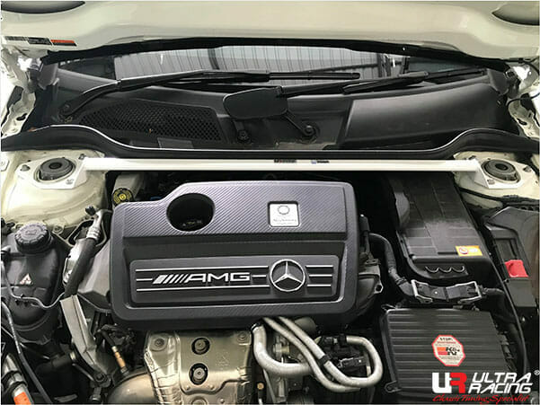 Ultra Racing - 2pt Front Strut Tower Brace - MERCEDES-BENZ A-CLASS (W176) 2012-2017 - UR-TW2-2989