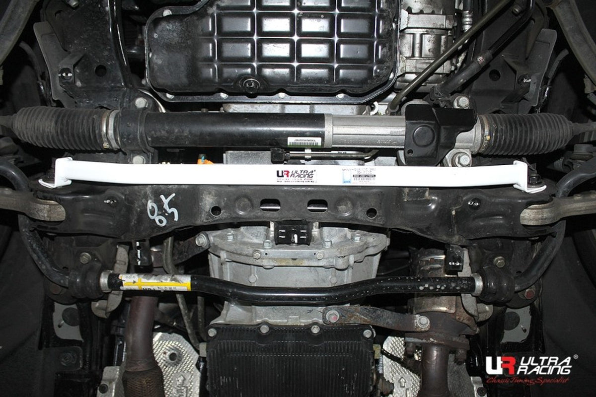 Ultra Racing - 2pt Front Lower Brace - HYUNDAI GENESIS SEDAN (BH) 2009-2014 - UR-LA2-2182