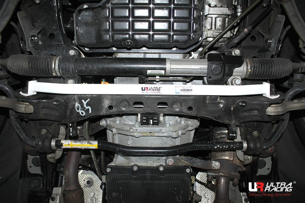 Ultra Racing - 2pt Front Lower Brace - HYUNDAI GENESIS SEDAN (BH) 2009-2014 - UR-LA2-2182