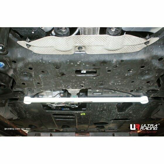 Ultra Racing - 2pt Front Lower Brace - HYUNDAI PALISADE (LX2) 2020-2023 / Veloster N (JS) - UR-LA2-4143