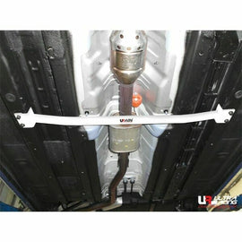 Ultra Racing - 2pt Middle Lower Brace - 2012-2017 Hyundai Accent (RB) / 2012-2017 Kia Rio (UB) - UR-ML2-2087