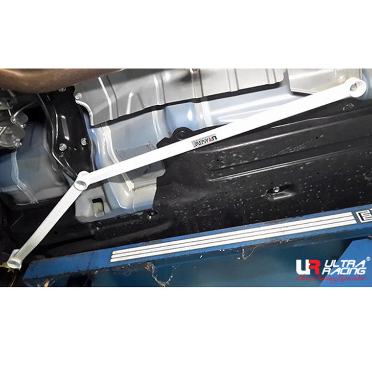 Ultra Racing - 6pt Middle Lower Brace - SUBARU WRX (GH) 2008-2014 - UR-MS6-2957P