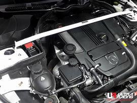 Ultra Racing - 2pt Front Strut Tower Brace - 2008-14 C-Class / C-63 AMG W204  - UR-TW2-1820
