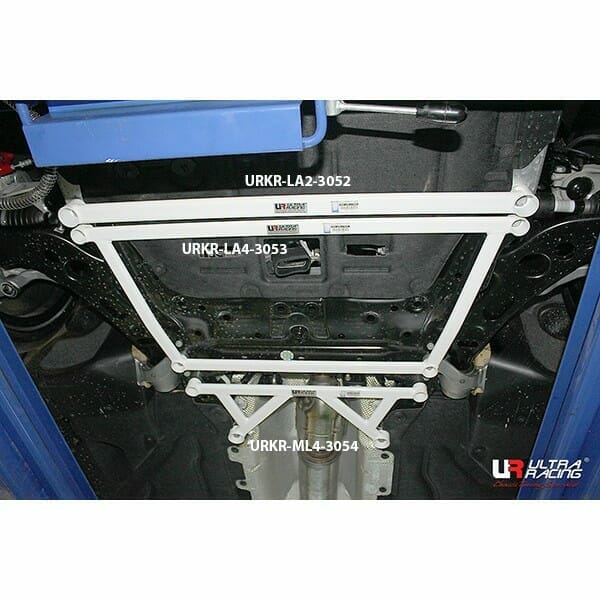 Ultra Racing - 4pt Front Lower Brace - MINI COOPER (F57) CONVERTIBLE 2015-2021 - UR-LA4-3053