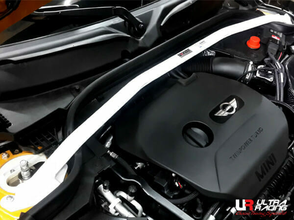 Ultra Racing - 2pt Front Strut Tower Brace - MINI COOPER (F57) CONVERTIBLE 2015-2021 - UR-TW2-3051