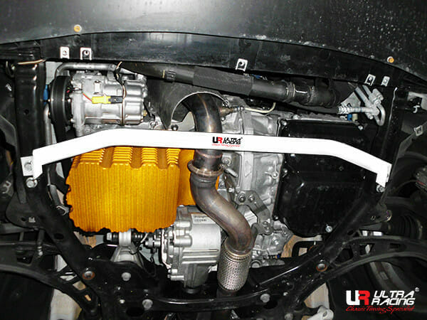 Ultra Racing - 2pt Front Lower Brace - 2011-2016 Mini Countryman (R60) - UR-LA2-2937