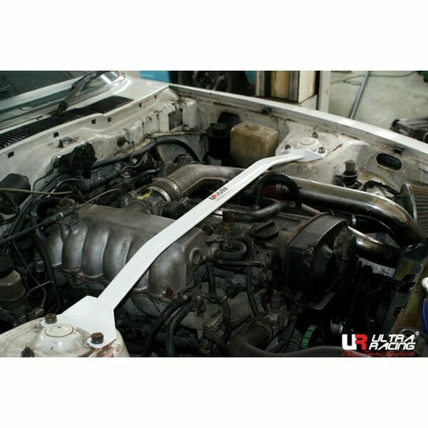 Ultra Racing - 2pt Front Strut Tower Brace - 1979-1983 Datsun 280ZX (S130) - UR-TW2-1340