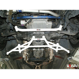 Ultra Racing - 2pt Front Lower Brace - 2003-2009 Nissan 350Z - UR-LA2-1256