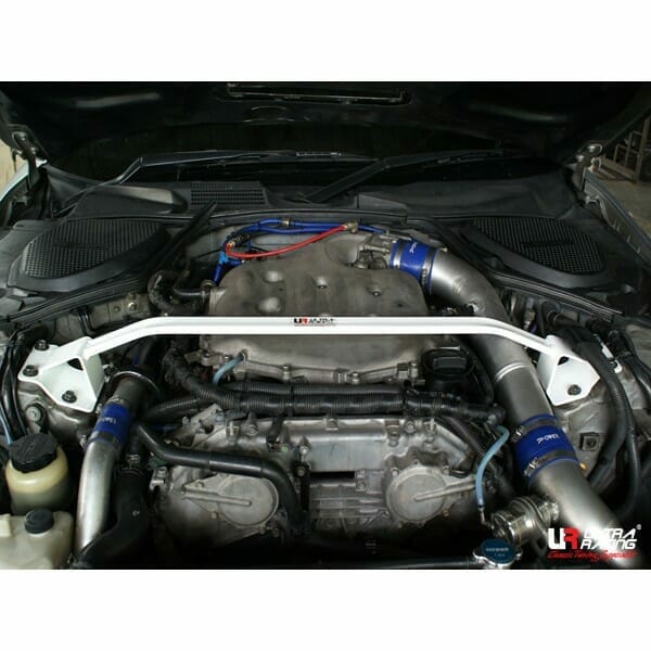Ultra Racing - 2pt Front Strut Tower Brace - 2003-2009 Nissan 350Z - UR-TW2-1255