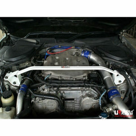 Ultra Racing - 2pt Front Strut Tower Brace - 2003-2009 Nissan 350Z - UR-TW2-1255