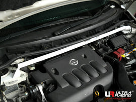 Ultra Racing - 2pt Front Strut Tower Brace - 2007-2012 Nissan Versa (C11) - UR-TW2-235