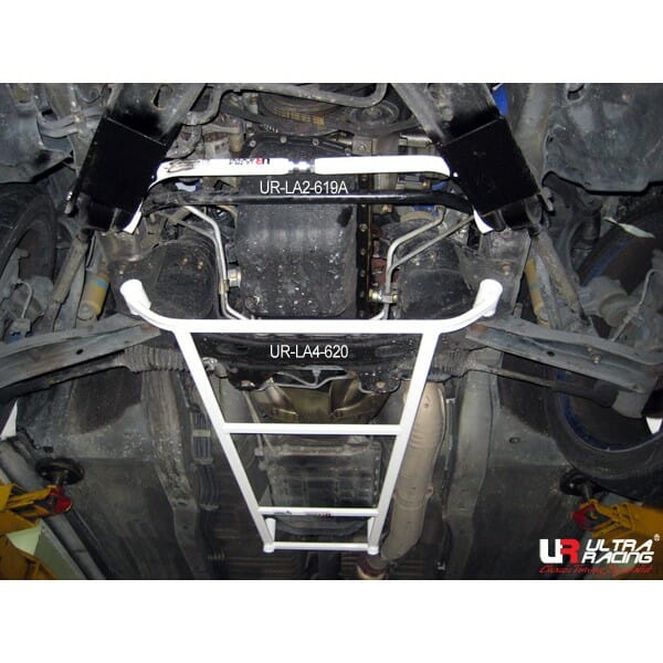 Ultra Racing - 4pt Front Lower Brace - NISSAN SKYLINE (R34) 1999-2002 - UR-LA4-620