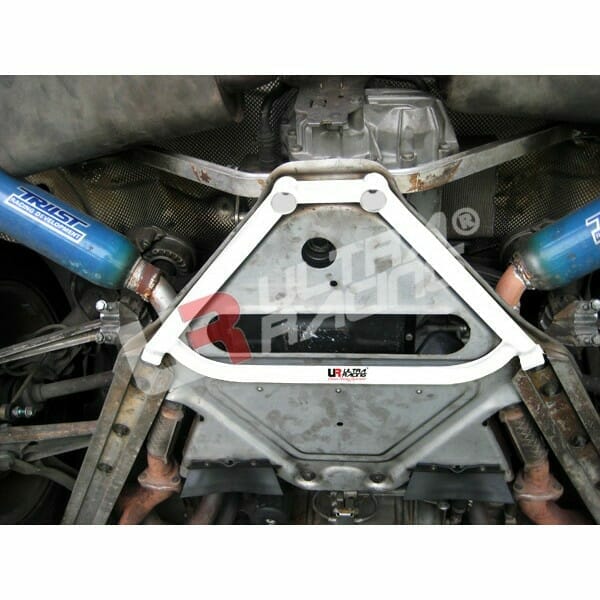 Ultra Racing - 4pt Rear Lower Brace - 1997-2004 Porsche Boxster (986) - UR-RL4-1105
