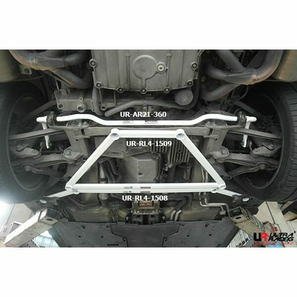 Ultra Racing - 4pt Rear Lower Brace - PORSCHE 911 (997) 2004-2010 - UR-RL4-1509