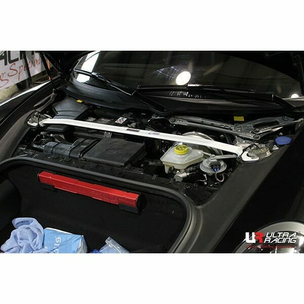 Ultra Racing - 2pt Front Strut Tower Brace - PORSCHE 911 (991) 2011-2016 - UR-TW2-2675