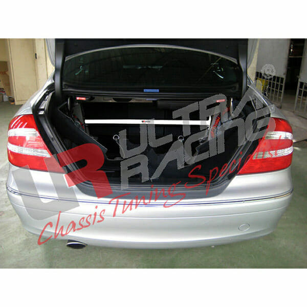 Ultra Racing - 2pt Adjustable Rear Strut Brace - 2003-2009 Mercedes-Benz CLK-Class (C209) - UR-RE2-993A
