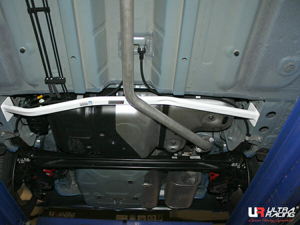 Ultra Racing - 2pt Rear Lower Brace - 2016-2022 Chevrolet Spark (M400) - URKR-RL2-3259