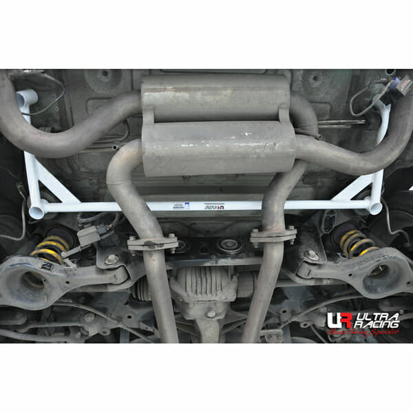 Ultra Racing - 4pt Rear Lower Brace -  2009 - 2016 Genesis Coupe - UR-RL4-1310