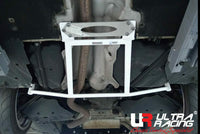 Ultra Racing - 4pt Rear Lower Brace -  2012+ BMW 3 Series F-30 - UR-RL4-3403