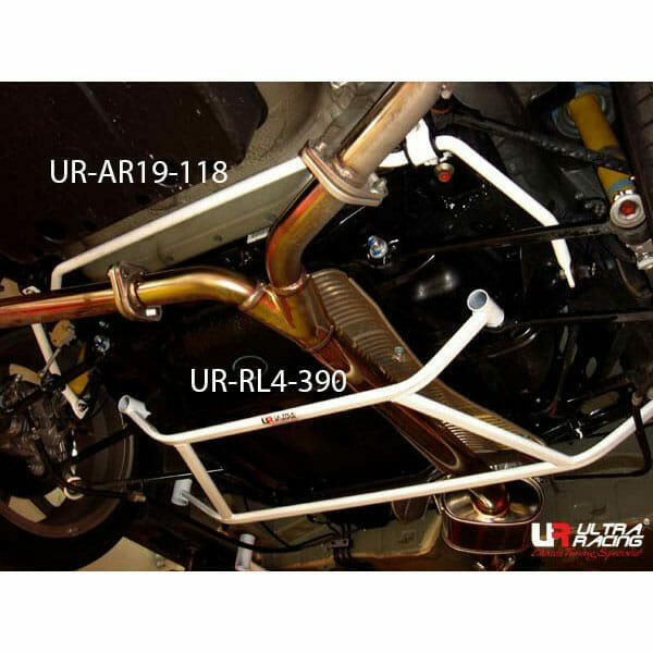 Ultra Racing - 4pt Rear Lower Brace -  04-08 TSX (CL) - UR-RL4-390