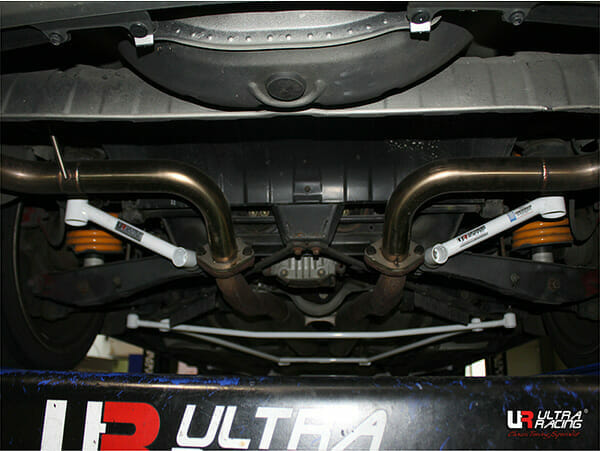 Ultra Racing - Rear Lower Side Braces (PAIR) - Lexus SC430 2001-2005 (Z40) - UR-RS4-3295P