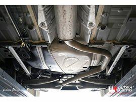 Ultra Racing - 4pt Rear Lower Side Braces (PAIR) - 2014-2020 Chevrolet Impala (Epsilon II) - URKR-RS4-3627P