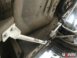 Ultra Racing - 4pt Rear Lower Side Braces (PAIR) - 2004-2009 Lexus RX 330/350 (XU30) / 2008-2013 Toyota Highlander (XU40) - UR-RLS4-748P