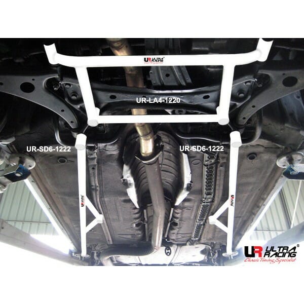 Ultra Racing - 6pt Side Braces - 1990-1993 Toyota Celica (T180) / 1990-1993 Toyota Celica All-Trac Turbo (ST185) - UR-SD6-1222