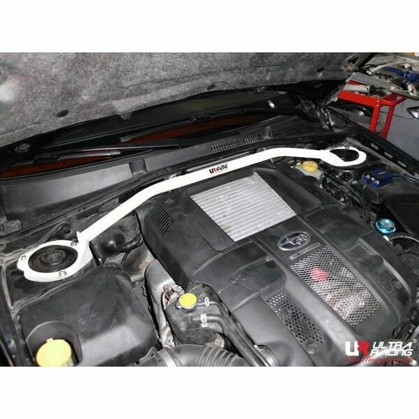 Ultra Racing - 2pt Front Strut Tower Brace - 2005-2009 Subaru Legacy GT (BL/BP) - UR-TW2-1432