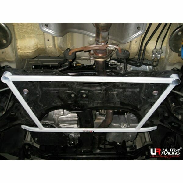 Ultra Racing - 4pt Front Lower Brace - 2007-2013 Suzuki SX4 (GY) / 2008-2013 Suzuki SX4 Sport Sedan (GY) - UR-LA4-701