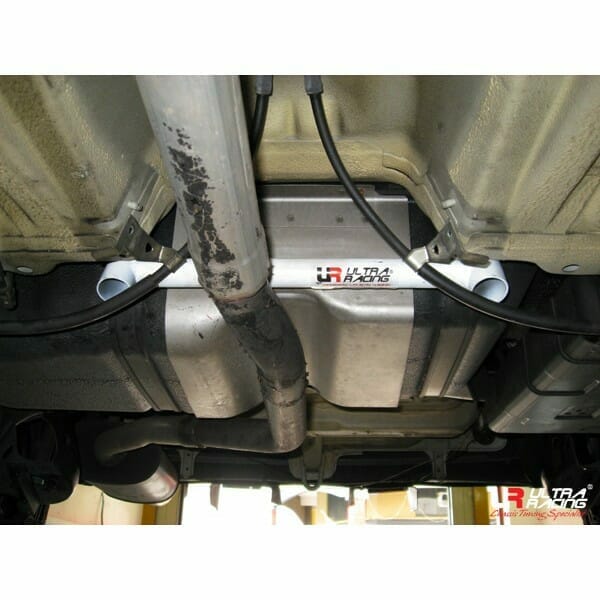 Ultra Racing - 2pt Rear Lower Brace - 2007-2013 Suzuki SX4 (GY) / 2008-2013 Suzuki SX4 Sport Sedan (GY) - UR-RL2-702