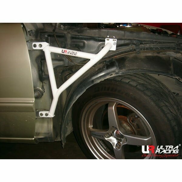 Ultra Racing - 3pt Fender Braces (PAIR) - 1993-1997 Toyota Corolla (E100) / 1998-2002 Toyota Corolla (E110) - UR-FD3-027