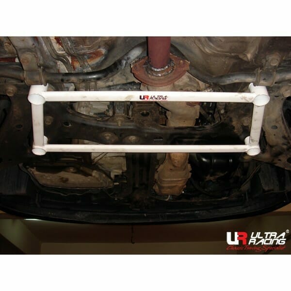 Ultra Racing - 4pt Front Lower Brace - 1993-1997 Toyota Corolla (E100) / 1998-2002 Toyota Corolla (E110) - UR-LA4-233