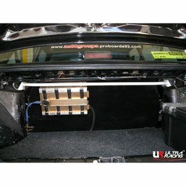 Ultra Racing - 2pt Rear Strut Brace - 1984-1988 Toyota Corolla Sedan (AE82) - UR-RE2-707