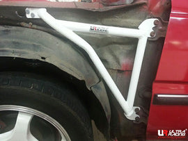 Ultra Racing - 3pt Fender Braces (PAIR) - 1988-1991 Toyota Corolla SR5/GT-S Coupe (AE92) - UR-FD3-101