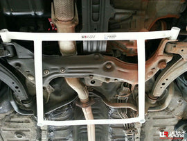 Ultra Racing - 4pt Front Lower Brace - 1988-1991 Toyota Corolla SR5/GT-S Coupe (AE92) - UR-LA4-467